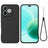 Honor X80i/600 Lite/500 Smart Flydende silikone cover med håndrem - Sort