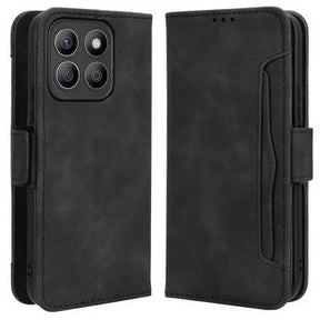 Honor X8c Kortholder Pung Etui - Sort