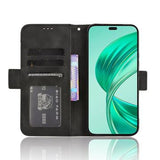 Honor X8c Kortholder Pung Etui - Sort
