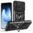 Honor X8c Roterende Ring Hybrid Cover med Kameraskjold - Sort
