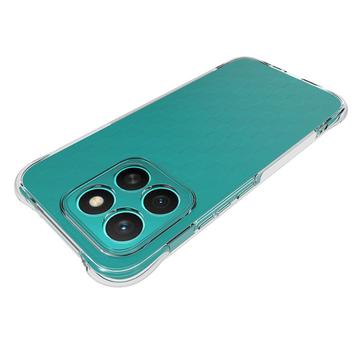 Honor X8c Stødtæt TPU Cover - Gennemsigtig