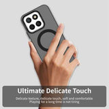Honor X8c UltraGuard Matte MagSafe Cover - Sort