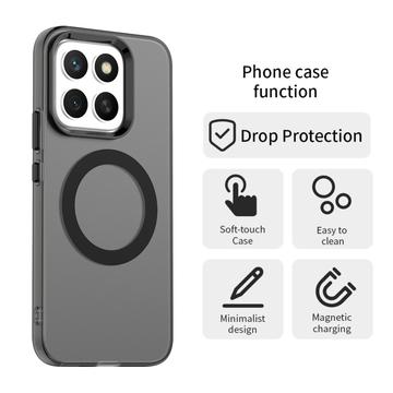 Honor X8c UltraGuard Matte MagSafe Cover - Sort