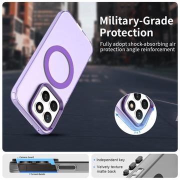 Honor X8c UltraGuard Matte MagSafe Cover - mørk lilla
