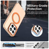 Honor X8c UltraGuard Matte MagSafe Cover - Orange