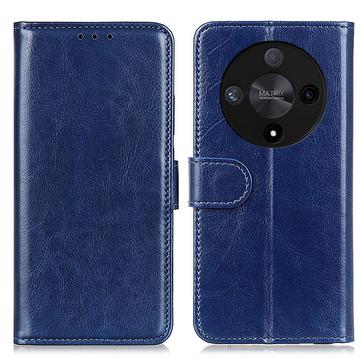 Honor Magic6 Lite/X9b Pung Taske med Magnetisk Lukning - Blå