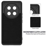 Honor X60 Pro/X9c/Magic7 Lite Flydende silikone cover med håndrem - sort