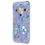 Honor X70/X9d/Magic8 Lite TPU-cover med blomstermønster - tusindfryd
