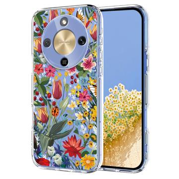 Honor X70/X9d/Magic8 Lite TPU-cover med blomstermønster - Liljer