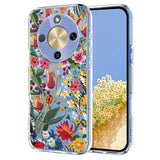 Honor X70/X9d/Magic8 Lite TPU-cover med blomstermønster - Liljer