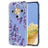 Honor X70/X9d/Magic8 Lite TPU-cover med blomstermønster - Blåregn
