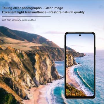 Huawei Enjoy 80 Imak 2-i-1 HD Kamera Linse Hærdet Glas