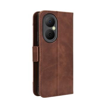 Huawei Enjoy 80 Kortholder Pung Etui - Brun