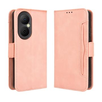 Huawei Enjoy 80 Kortholder Pung Etui - Pink