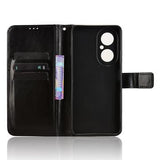 Huawei Enjoy 80 Pung Etui med Stativ - sort