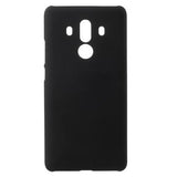 Huawei Mate 10 Pro Gummibelagt Plastik Cover - Sort