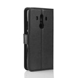 Huawei Mate 10 Pro Pung Taske med Magnetisk Lukning - Sort