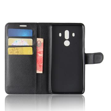 Huawei Mate 10 Pro Pung Taske med Magnetisk Lukning - Sort
