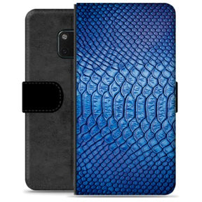 Huawei Mate 20 Pro Premium Flip Cover med Pung - Læder