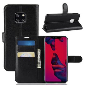 Huawei Mate 20 Pro Pung Taske med Magnetisk Lukning - Sort