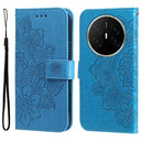 Huawei Mate 70 Air Mandala Series Etui med Pung - Blå