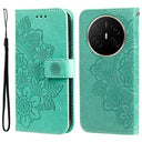 Huawei Mate 70 Air Mandala Series Etui med Pung - Grøn