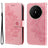 Huawei Mate 70 Air Mandala Series Etui med Pung - Pink