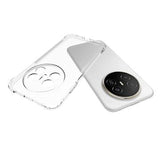 Huawei Mate 70 Air Stødsikkert Silikone Cover - Gennemsigtig