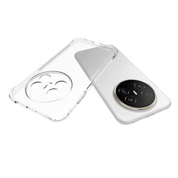 Huawei Mate 70 Air Stødsikkert Silikone Cover - Gennemsigtig