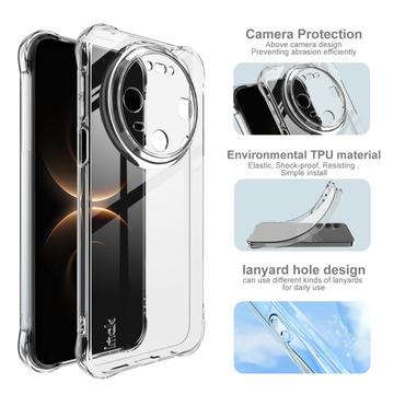 Huawei Mate 80/80 Pro Imak UX-10 Stødsikkert TPU Cover - Gennemsigtig