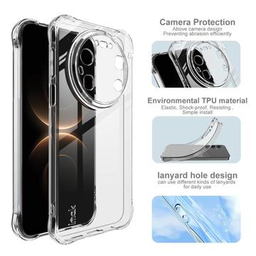Huawei Mate 80 Pro Max Imak UX-10 Stødsikkert TPU Cover - Gennemsigtig