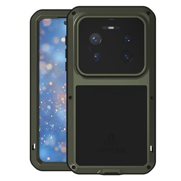 Huawei Mate 80 Pro Max Love Mei Powerful Hybrid Cover - Grøn