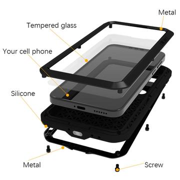 Huawei Mate 80 Pro Max Love Mei Powerful Hybrid Cover - rød