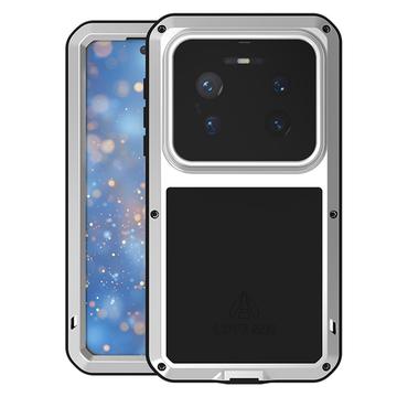 Huawei Mate 80 Pro Max Love Mei Powerful Hybrid Cover - Sølv