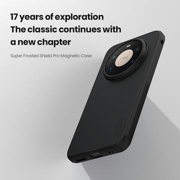 Huawei Mate 80 Pro Max Nillkin Frosted Shield Pro Magnetic Hybrid Cover - Sort