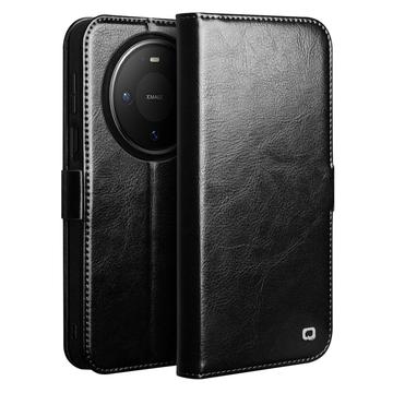 Huawei Mate 80 Qialino Classic Læderpung - Sort