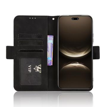Huawei Nova 14 Ultra Kortholder Pung Etui - Sort