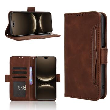 Huawei Nova 14 Ultra Kortholder Pung Etui - Brun