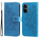 Xiaomi Redmi Turbo 5 Max Mandala Series Etui med Pung - Blå