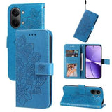 Xiaomi Redmi Turbo 5 Max Mandala Series Etui med Pung - Blå