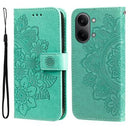 Xiaomi Redmi Turbo 5 Max Mandala Series Etui med Pung - Grøn