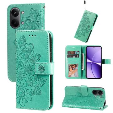 Xiaomi Redmi Turbo 5 Max Mandala Series Etui med Pung - Grøn