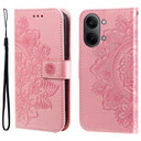 Xiaomi Redmi Turbo 5 Max Mandala Series Etui med Pung - Pink