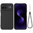 Huawei Nova 15 Pro Flydende silikone cover med håndrem - sort