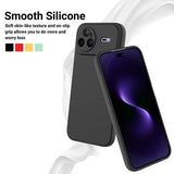 Huawei Nova 15 Pro Flydende silikone cover med håndrem - sort