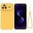 Huawei Nova 15 Pro Flydende silikone cover med håndrem - gul