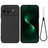 Huawei Nova 15 Ultra Flydende silikone cover med håndrem - sort