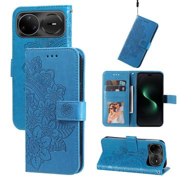 Huawei Nova 15 Pro/15 Ultra Mandala Series Etui med Pung - Blå