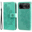 Huawei Nova 15 Pro/15 Ultra Mandala Series Etui med Pung - Grøn