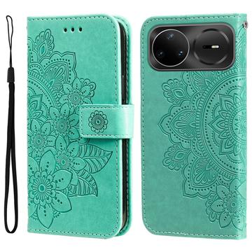 Huawei Nova 15 Pro/15 Ultra Mandala Series Etui med Pung - Grøn